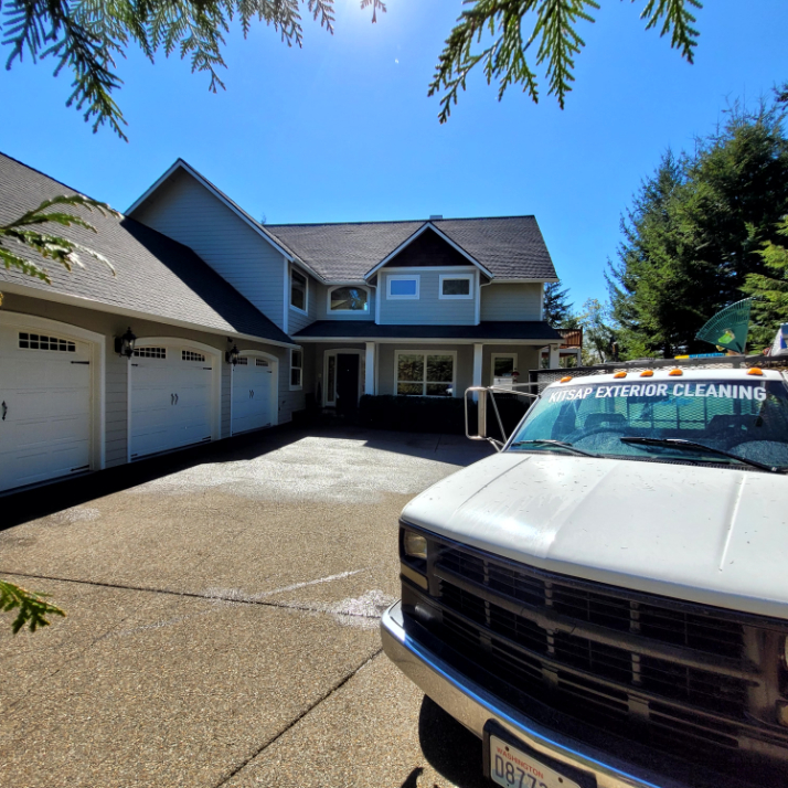House Washing, Garage Floor Cleaning, and Driveway Cleaning in Port Ludlow, WA